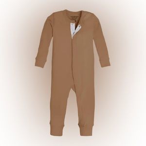 Organic Cotton Footless Sleeper - Cider